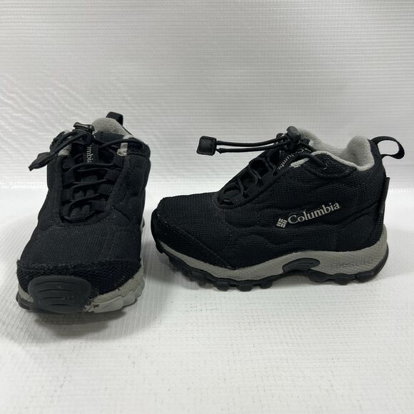 Columbia Kids Boots Waterproof Omni-grip Boots Techlite Toddler Black - Size 8 - Picture 1 of 5